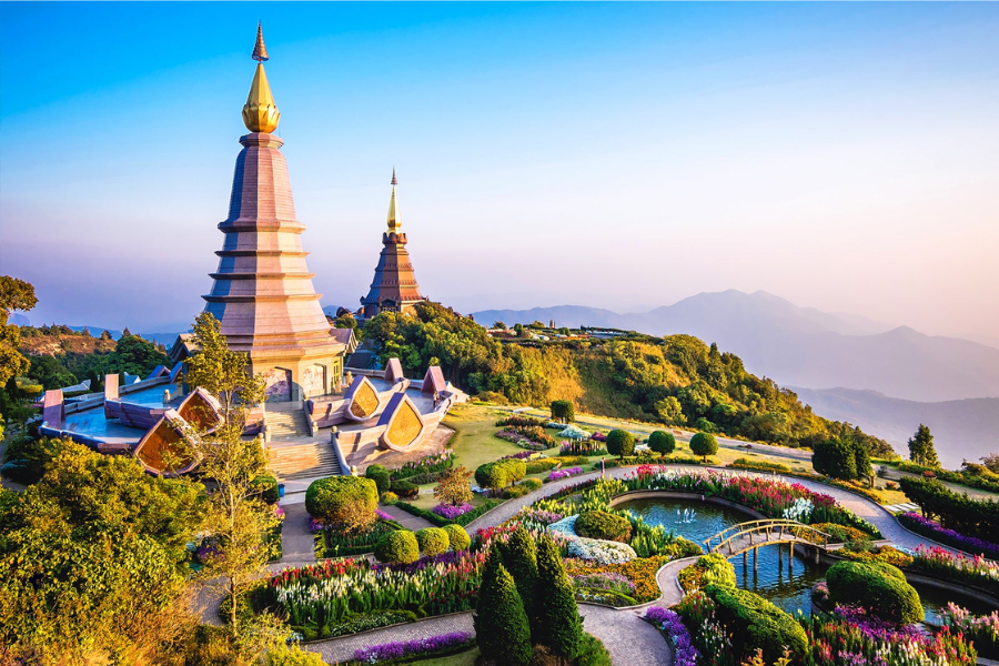 Tour Thái Lan - Chiang Mai - Chiang Rai - Chùa Trắng